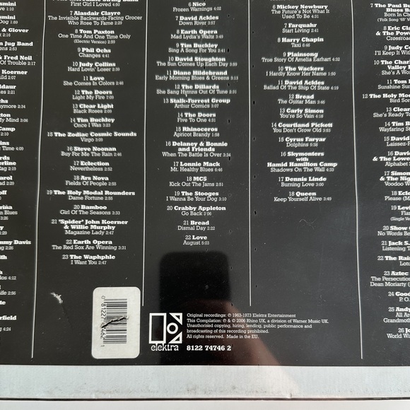 Forever Changing: The Golden Age Of Elektra Records 1963-1973 NWT 5 CD Box Set - Picture 6 of 12